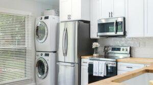 Appliances in the kitchen